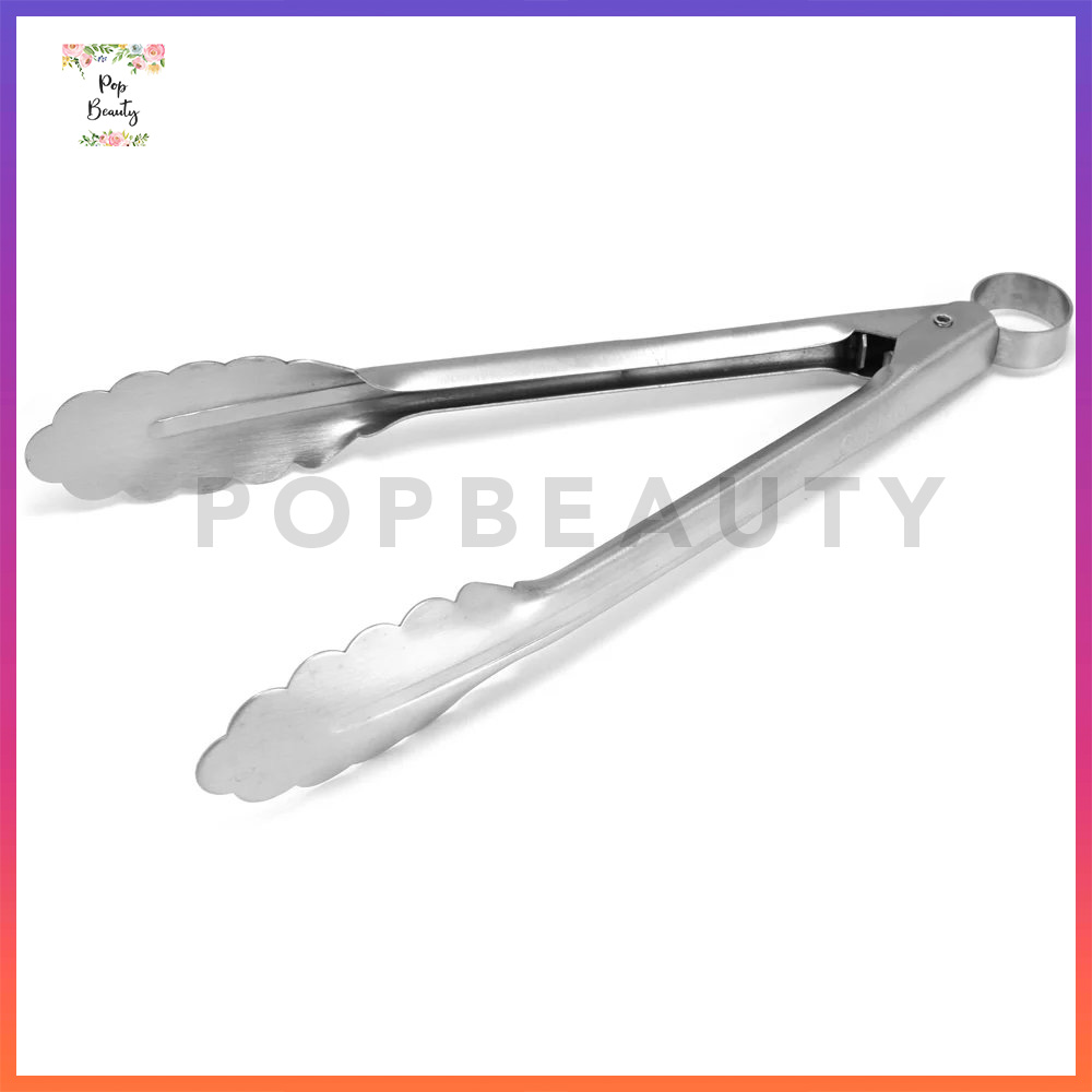 Penjepit Makanan Stainless Steel - Medium