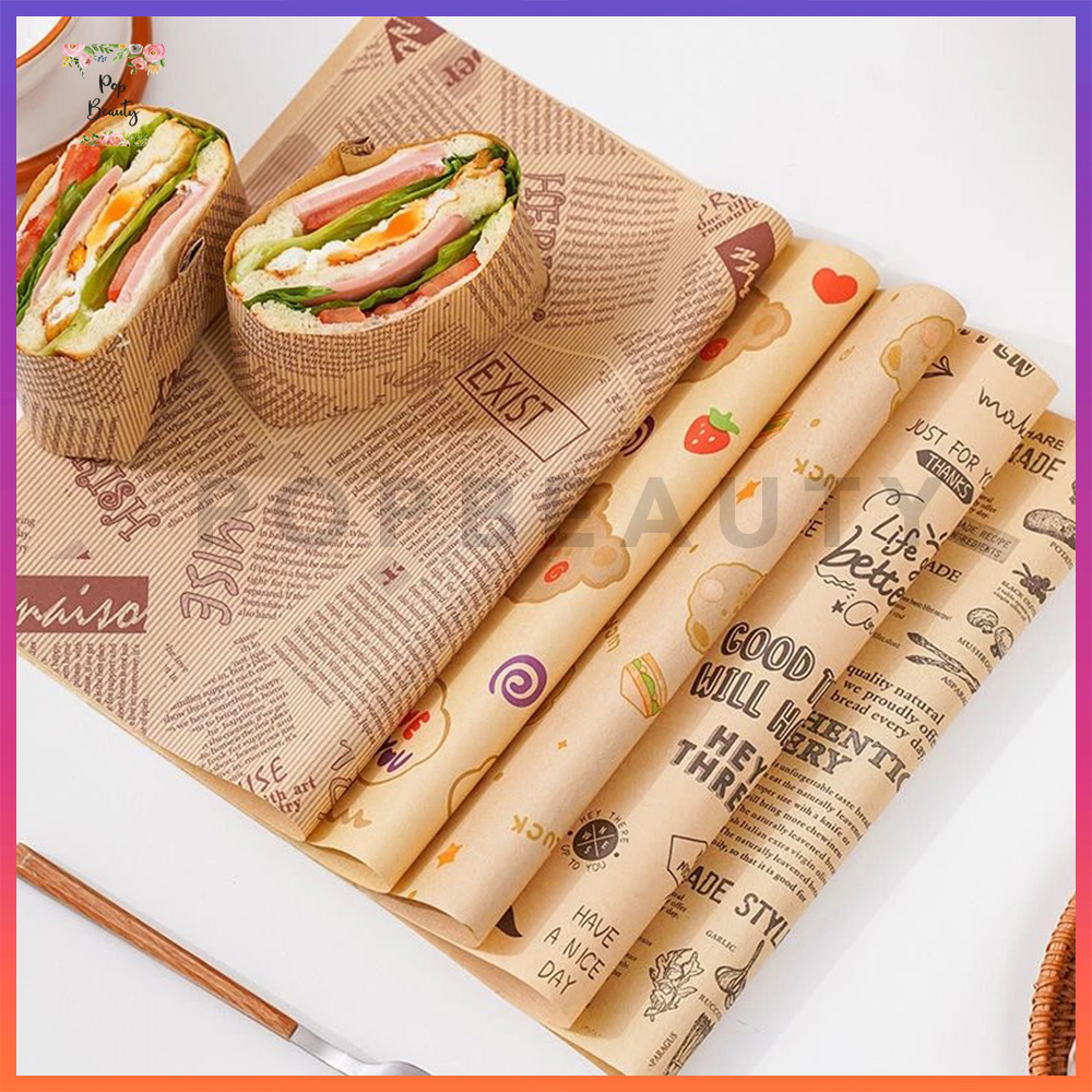 Kertas Roti/ Wax Paper 28 x 38 cm (25 pcs)