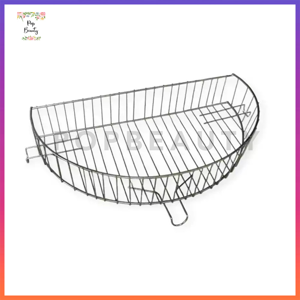 Saringan Peniris Minyak Stainless Langsung di Atas Wajan Diameter 38 cm