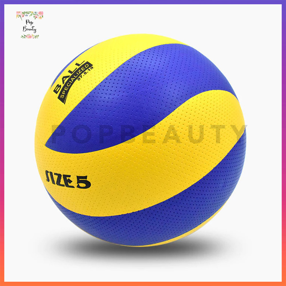 Bola Voli Size 5 Label SPEED - Kuning Biru