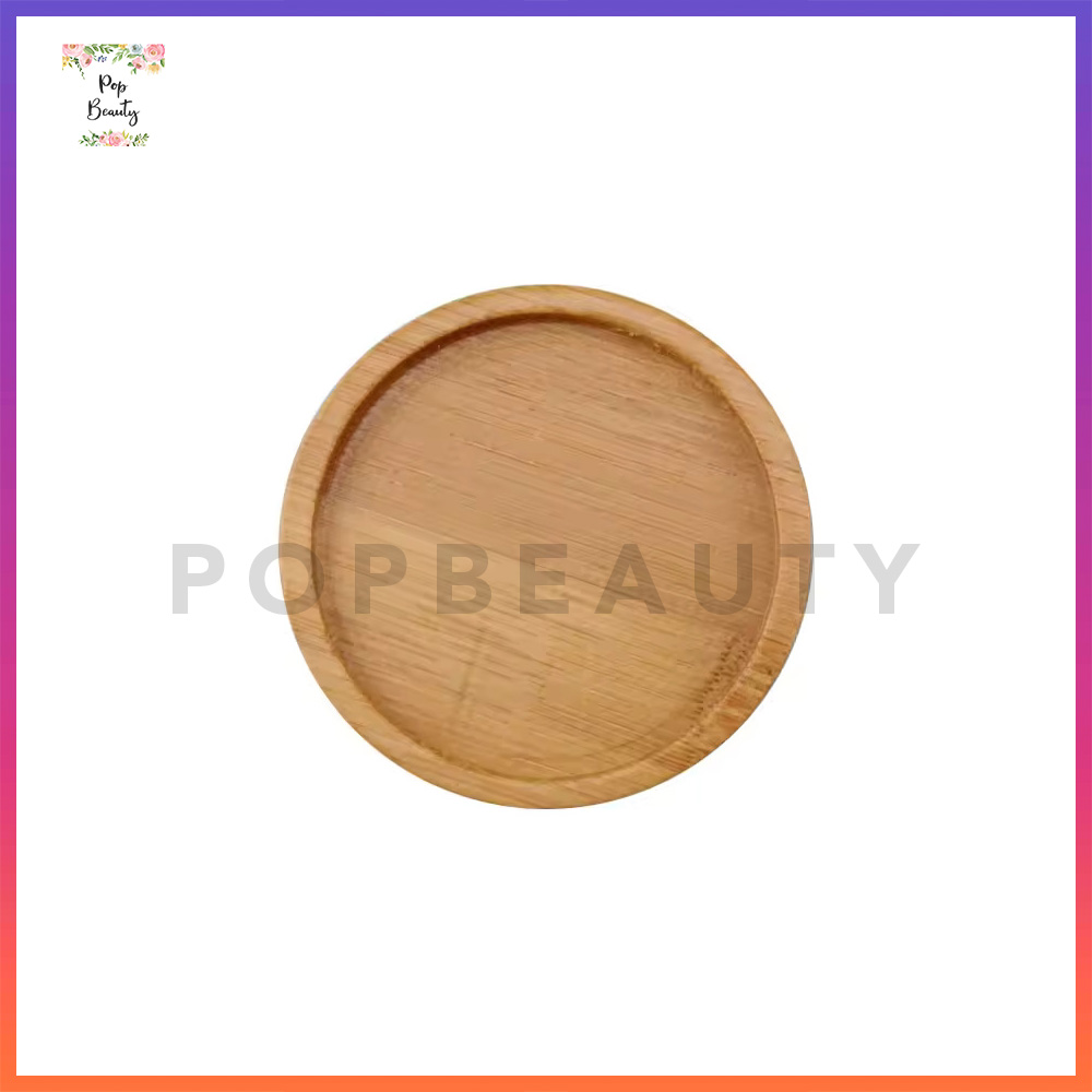 Coaster Tatakan Gelas dari  Kayu Mahoni 
