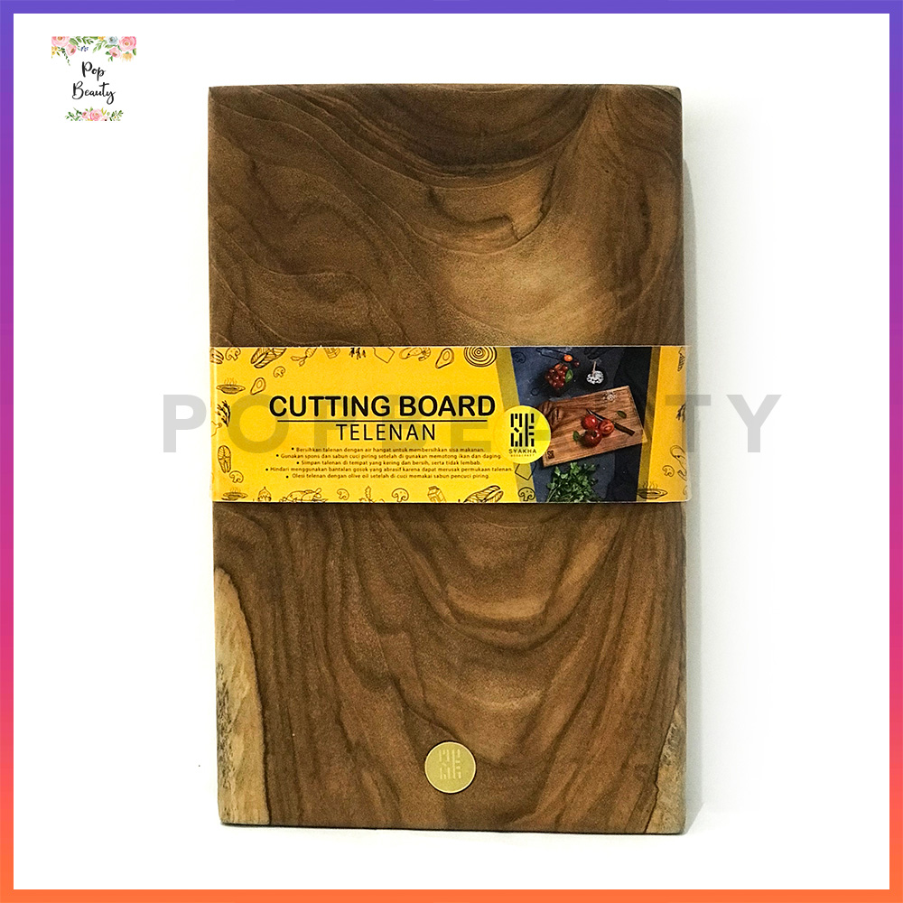 Talenan Kayu SYAKHA- Jati