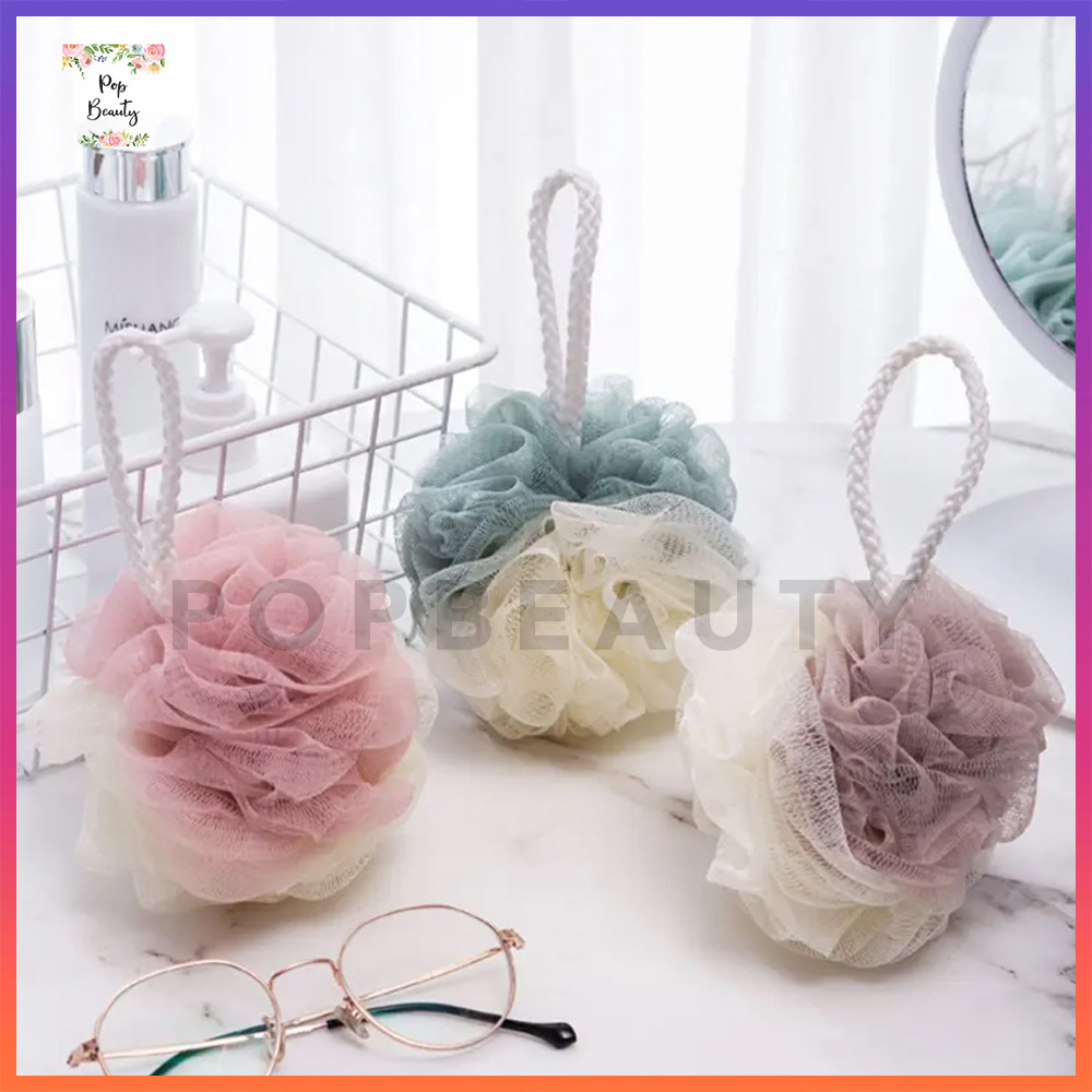 Spons Mandi Bulat Shower Puff Spon