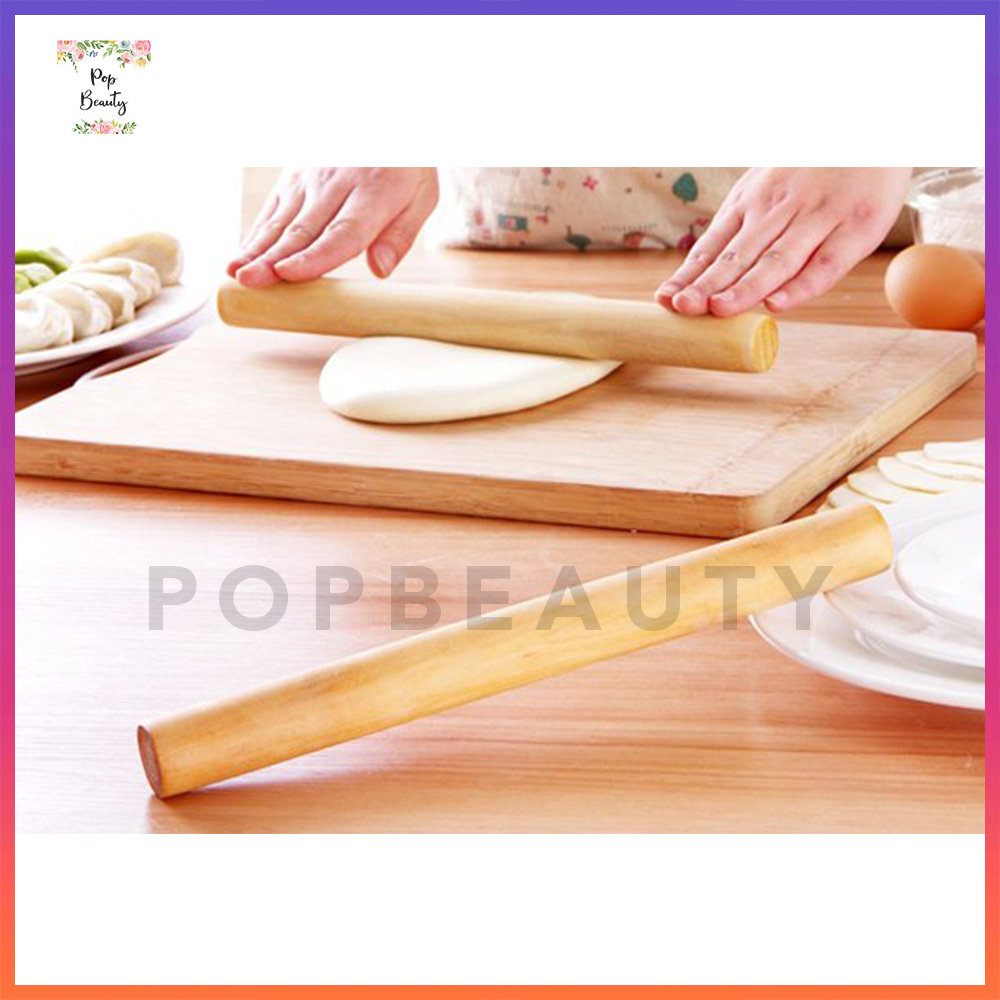 Rolling Pin-Kayu Penggiling Adonan Pangsit & Kue 30 cm