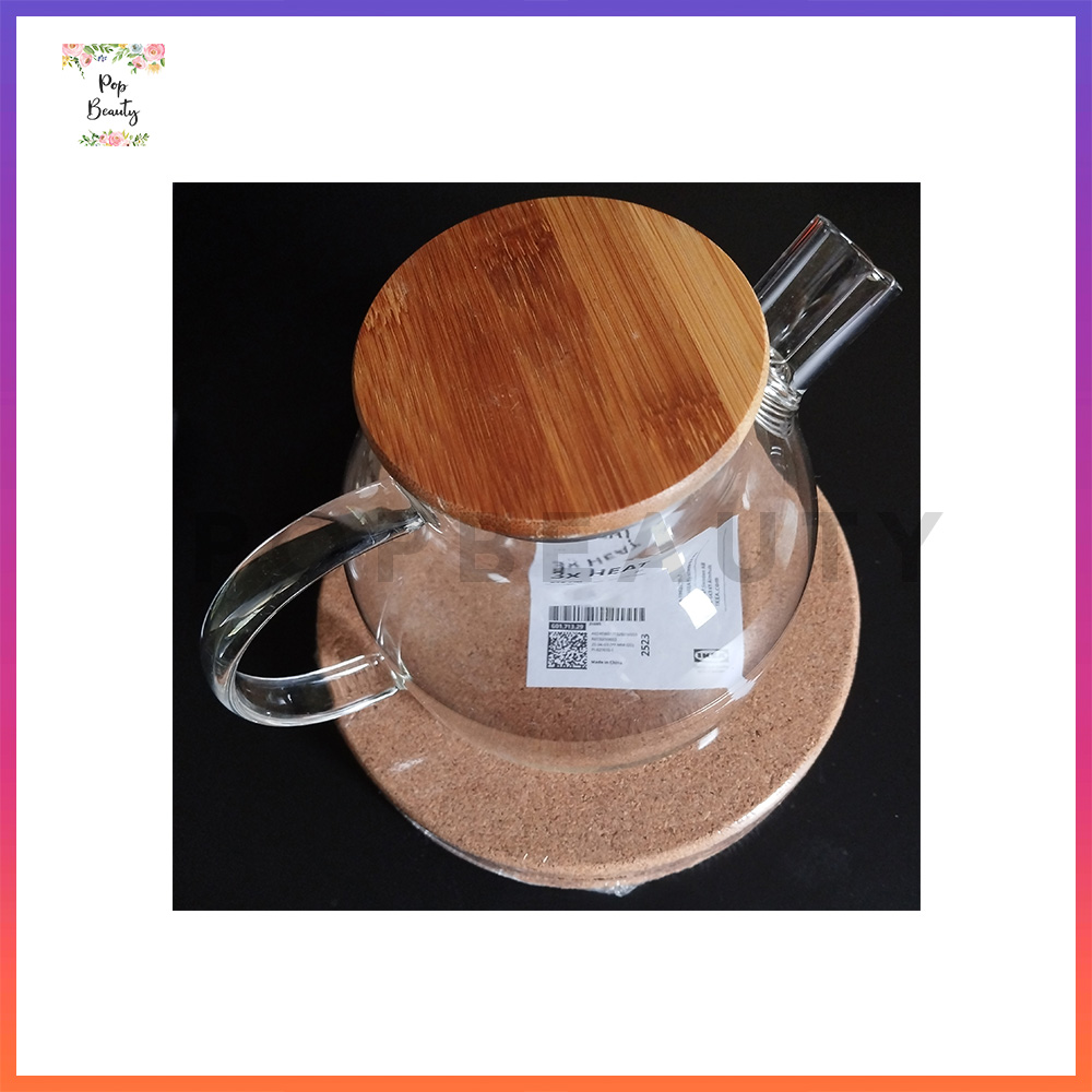 IKEA HEAT Pot Stand Tatakan Panci Gabus 19 cm Isi 3 pcs